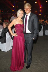 Maxi Arland mit Frau Andrea