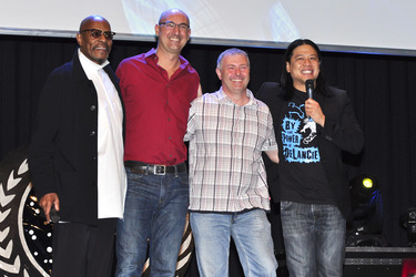 Avery Brooks, Daniel Stewart, Hubert Zitt, Garrett Wang