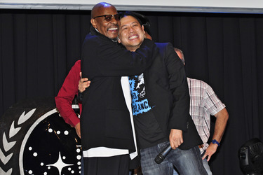 Avery Brooks, Garrett Wang