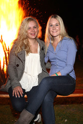 Natalie Demtröder mit Freundin