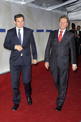 Guido Westerwelle mit Lebenspartner Michael Mronz