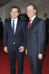 Guido Westerwelle mit Lebenspartner Michael Mronz