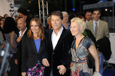 Udo Jürgens mit seinen Töchtern Jenny und Sonja