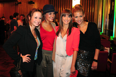 Senta-Sofia Delliponti, Janina Uhse, Isabell Horn, Fiona Erdmann