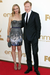 Conan O'Brien mit Begleitung