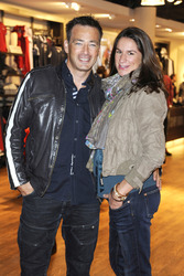 Jan Sosniok mit Freundin Nadine Möllers