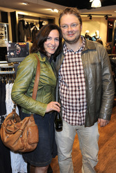 Ulrike Frank mit Ehemann Marc Schubring