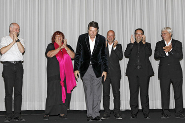 Udo Jürgens und Filmteam