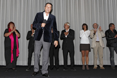 Udo Jürgens und Filmteam