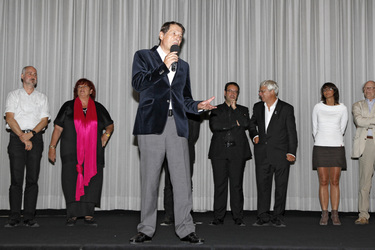 Udo Jürgens und Filmteam