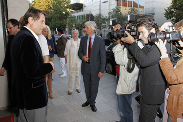 Udo Jürgens mit Fotografen