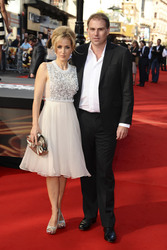 Gillian Anderson mit Lebensgefährte Mark Griffiths