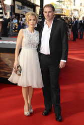 Gillian Anderson mit Lebensgefährte Mark Griffiths