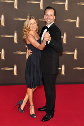 Roman Frieling mit Begleitung