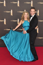 Peter Imhof mit Gattin Eva