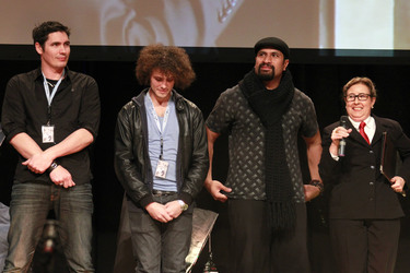 Jonathan Harding, Sam Comery, Sala Baker, Lori Dungey