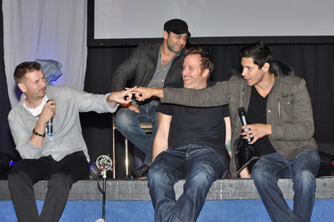 Bill Tangradi, Guri Weinberg, Patrick Brennan, Alex Meraz