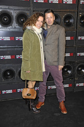 Michael 'Michi' Beck (Die Fantastischen Vier, Fanta 4, Hausmarke, Turntablerocker) mit Ehefrau Ulrike