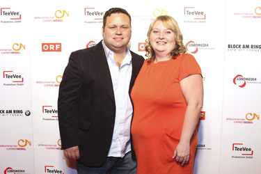 Paul Potts mit Gattin