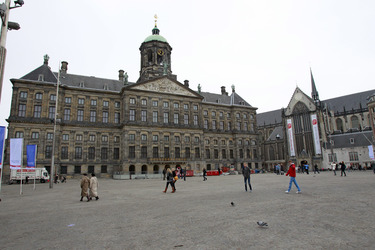 Königlicher Palast und Nieuwe Kerk