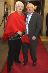 Uwe Seeler mit Gattin