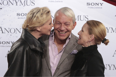 Jo Groebel mit Gattin Grit Weiss und Birgit von Heintze