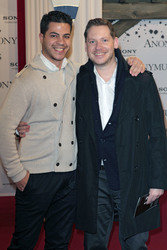 Marco Kreuzpaintner mit Ehemann Gilardo