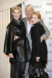 Jo Groebel mit Gattin Grit Weiss und Birgit von Heintze