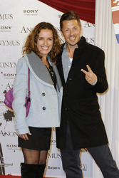 Michael 'Michi' Beck (Die Fantastischen Vier, Fanta 4, Hausmarke, Turntablerocker) mit Ehefrau Ulrike