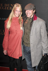 Gedeon Burkhard mit Freundin Anika Bormann