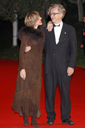 Wim Wenders mit Gattin Donata