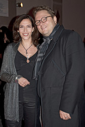 Ulrike Frank mit Ehemann Marc Schubring