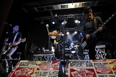 Chris Head, Chris #2, Pat Thetic, Justin Sane (Anti-Flag)