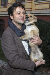 Michael Rotschopf mit Hund Wanja