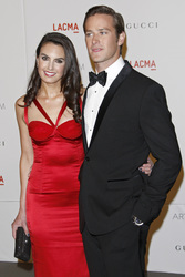 Armie Hammer mit Gattin