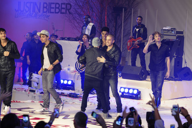 Justin Bieber and The Wanted