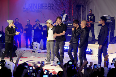 Justin Bieber and The Wanted