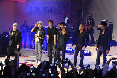 Justin Bieber and The Wanted