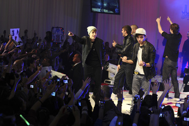 Justin Bieber and The Wanted