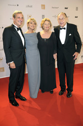 Uschi Glas mit Ehemann Dieter Hermann und Hans-Dietrich Genscher mit Ehefrau Barbara