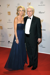 Frank Elstner mit Ehefrau Britta Gessler