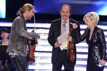David Garrett mit Vater Georg Bongartz, Carmen Nebel