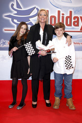 Claudia Effenberg mit Tochter Lucia und Sohn Tommy