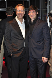 Thomas Hermanns mit Ehemann Wolfgang Macht