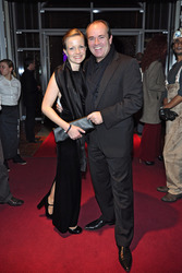 Wolfram Kons mit Partnerin Alexa Apermann