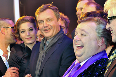 Roberta Valentini, Hape Kerkling, Dirk Bach