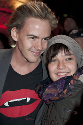 Anton Zetterholm mit Fan