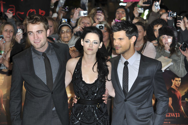 Robert Pattinson, Kristen Stewart, Taylor Lautner