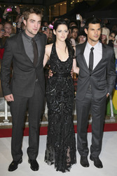 Robert Pattinson, Kristen Stewart, Taylor Lautner