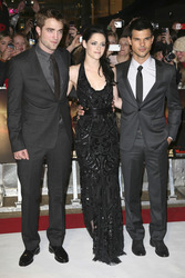 Robert Pattinson, Kristen Stewart, Taylor Lautner